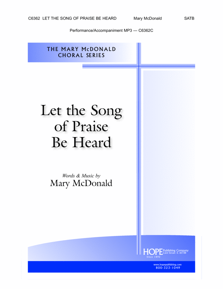 Let the Song of Praise Be Heard Choir scores gallery preview page 1