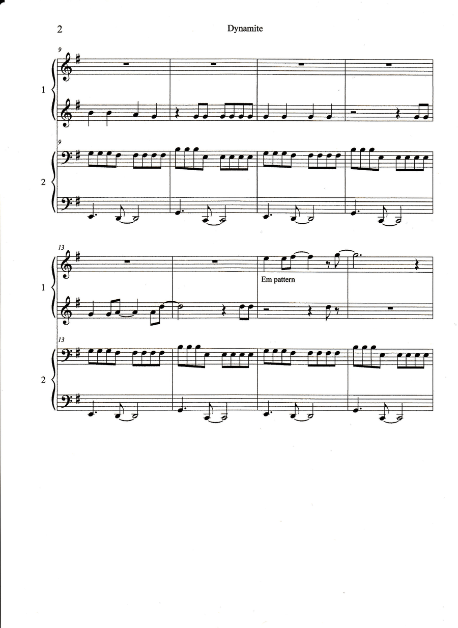 Dynamite Piano Method scores gallery preview page 3