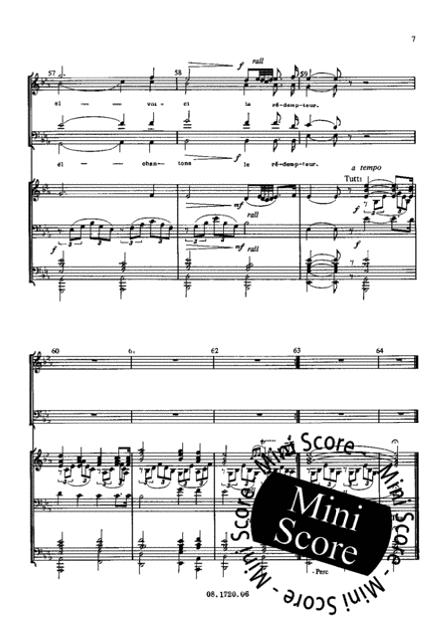 Cantique de Noel Cantique de Noel Fanfare Band scores gallery preview page 11