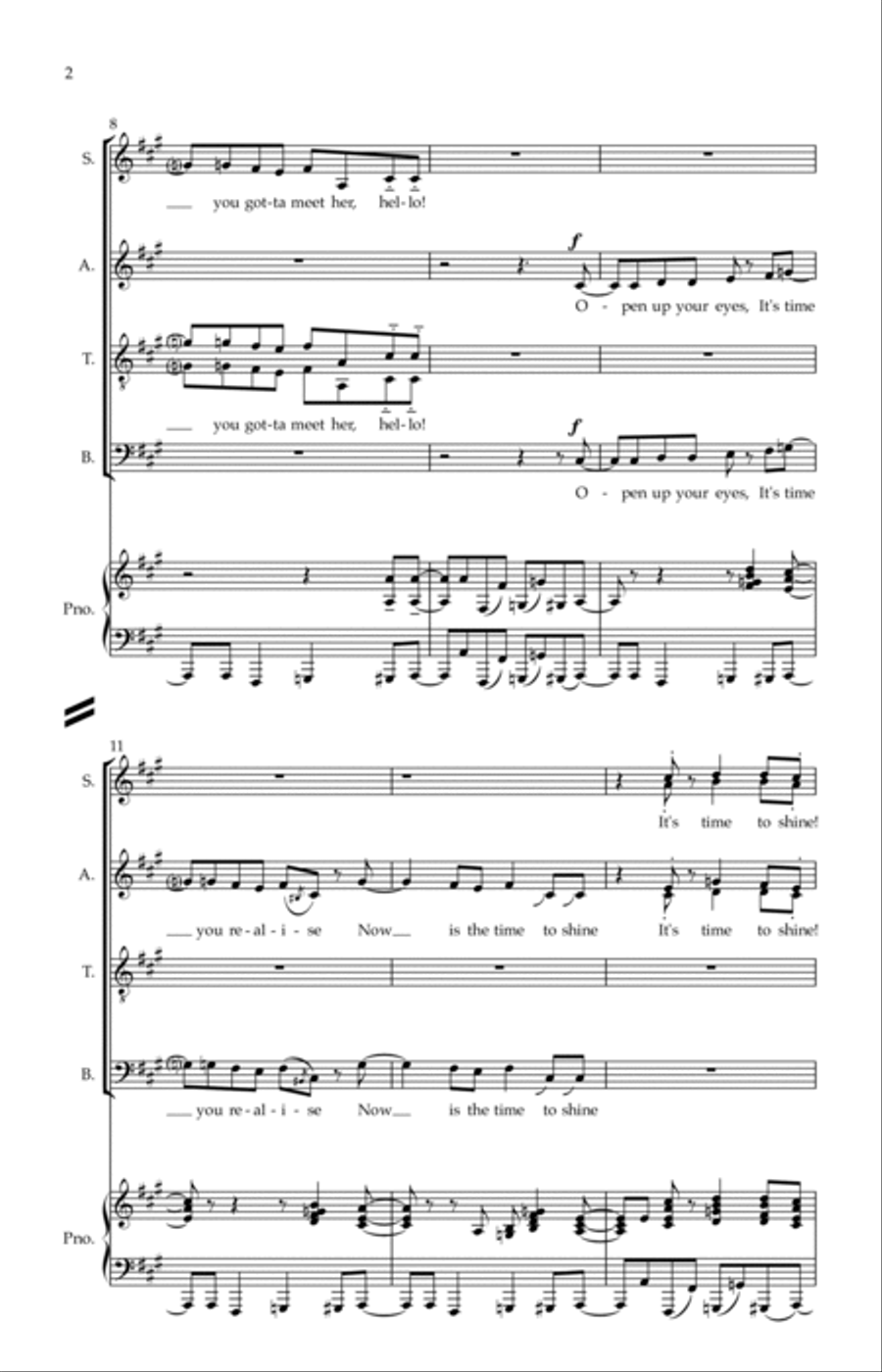Love Yourself Love Yourself 4-Part scores gallery preview page 2