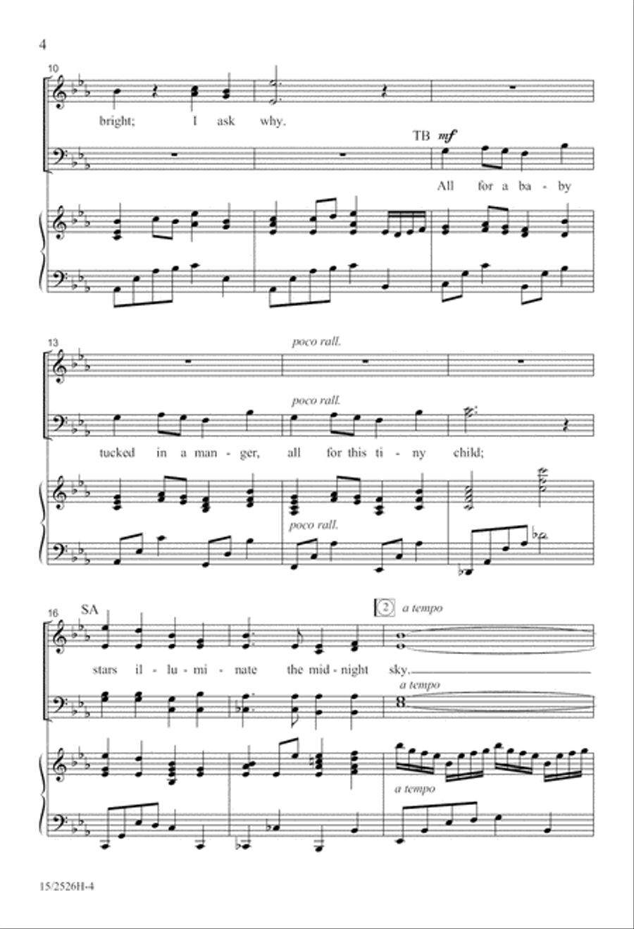 All for a Baby 4-Part scores gallery preview page 5