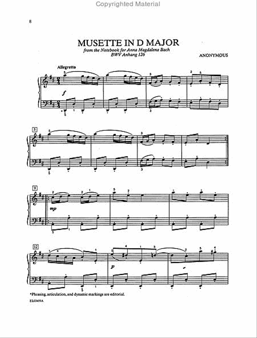 Favorite Recital Repertoire Piano Solo scores gallery preview page 3