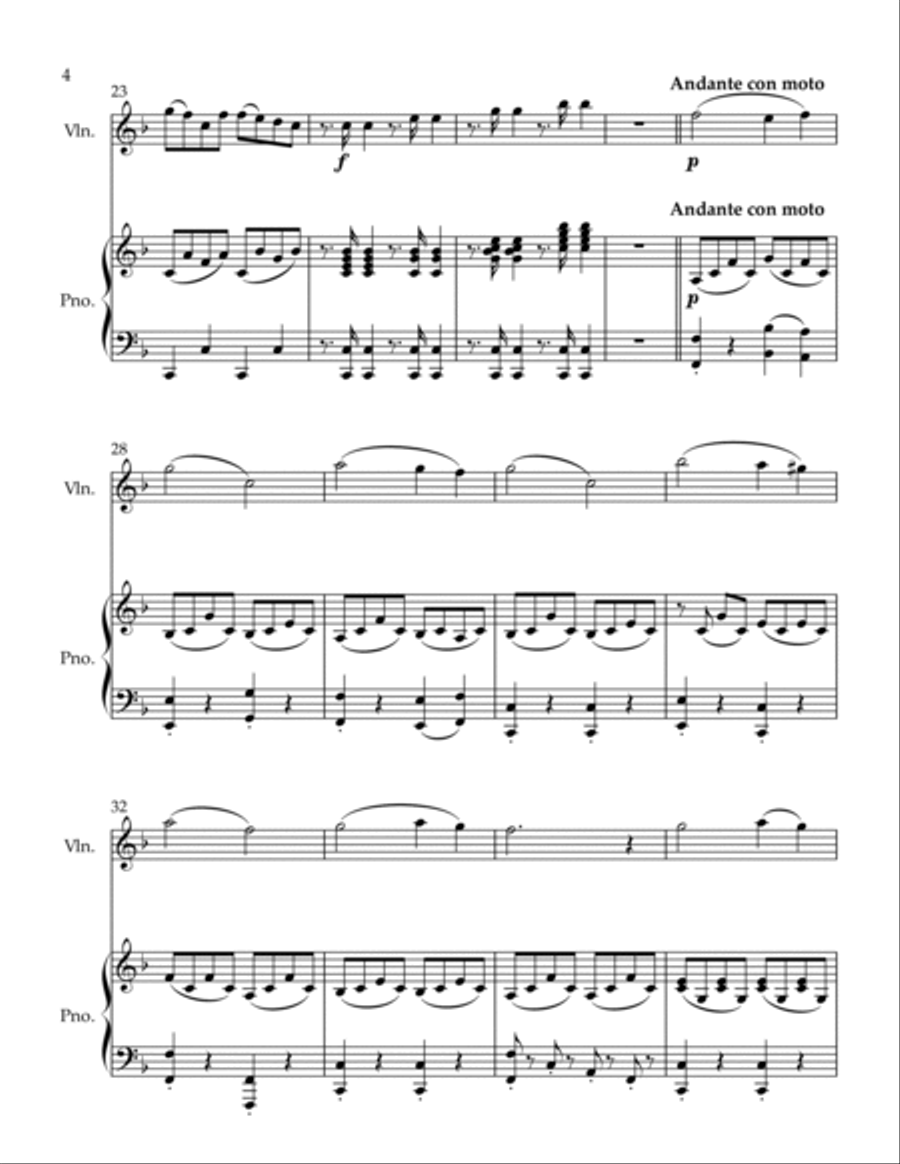 Les Puritains Fantasia Les Puritains Fantasia Violin Solo scores gallery preview page 4