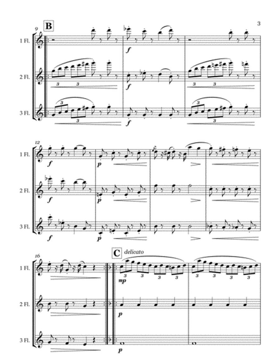 La Chevaleresque for Flute Trio image number null