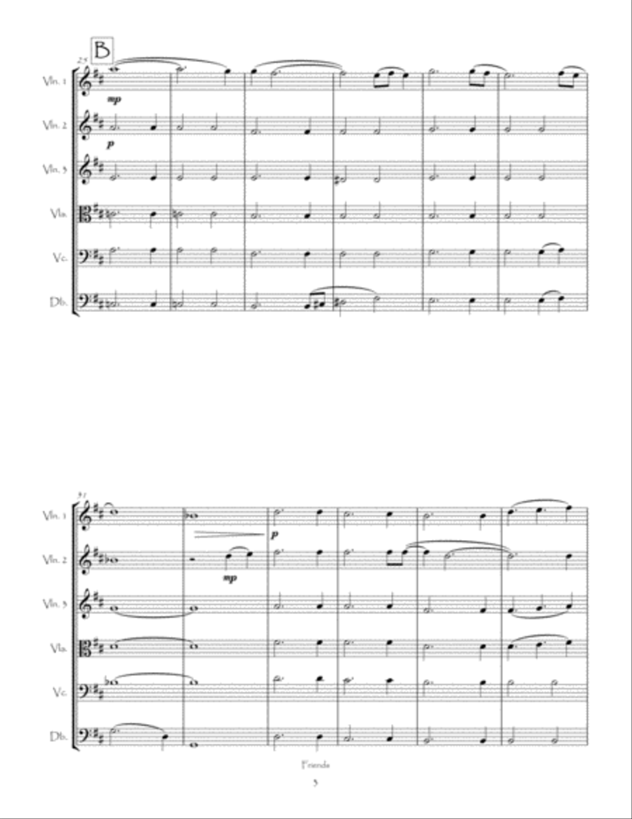 Friends String Orchestra scores gallery preview page 6