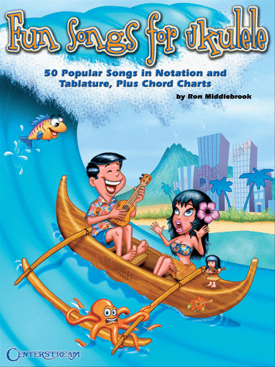 Book cover for Fun Songs for Ukulele