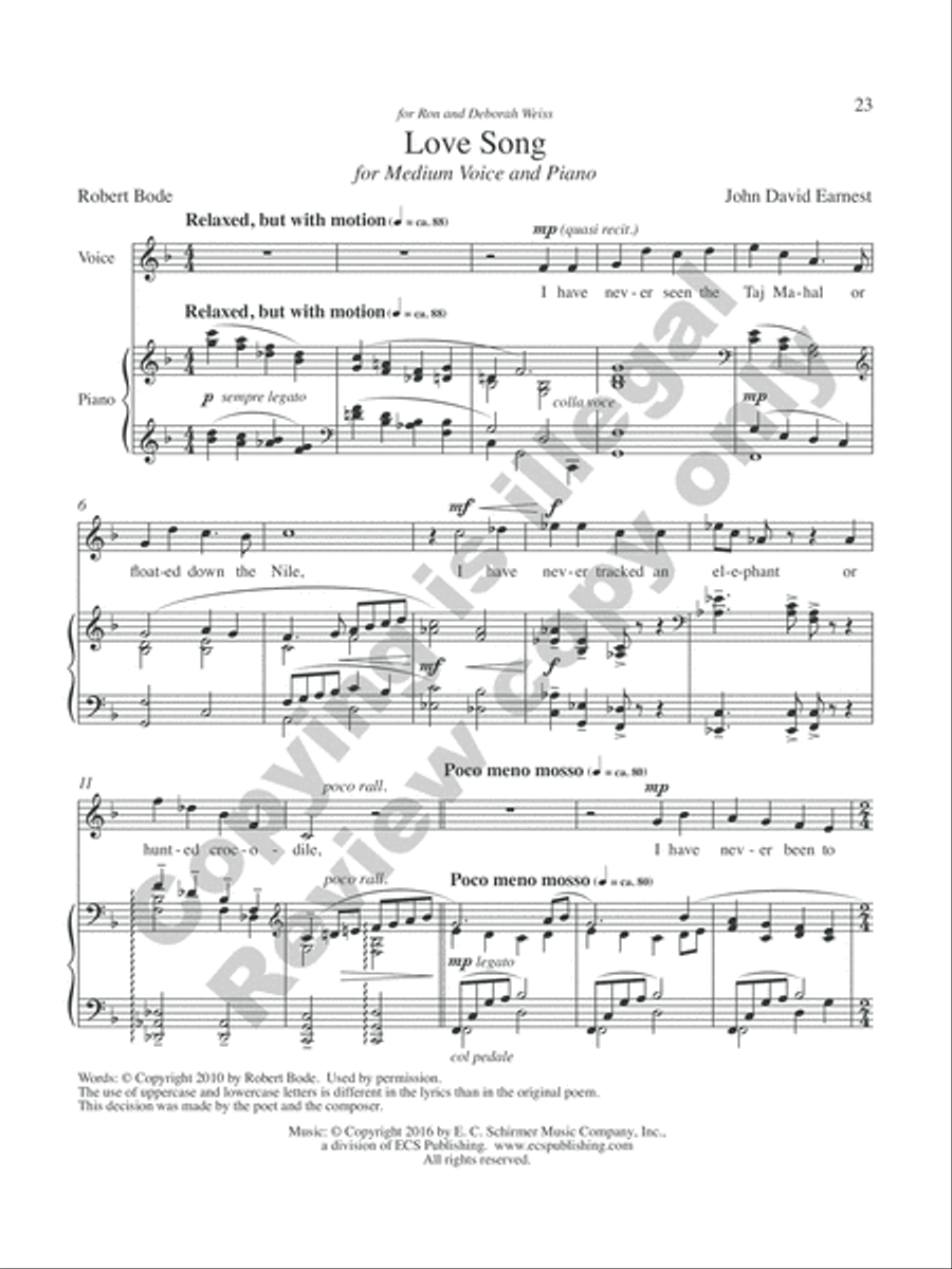 Songs of Sophistication Medium Voice scores gallery preview page 30