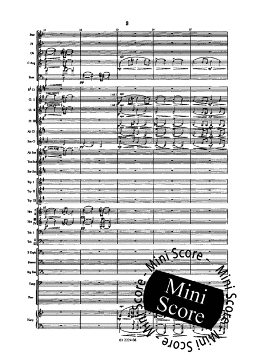Sarka Overture Sarka Overture Concert Band scores gallery preview page 7