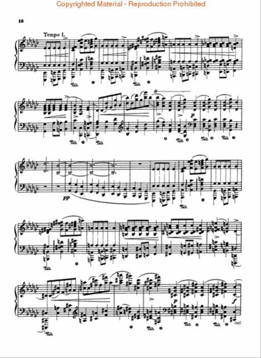 Sonata, Op. 35, No. 2 in Bb Minor Piano Solo scores gallery preview page 4