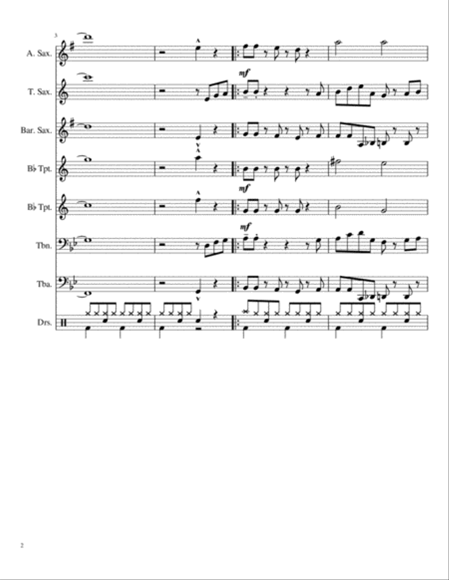 September Large Ensemble scores gallery preview page 2