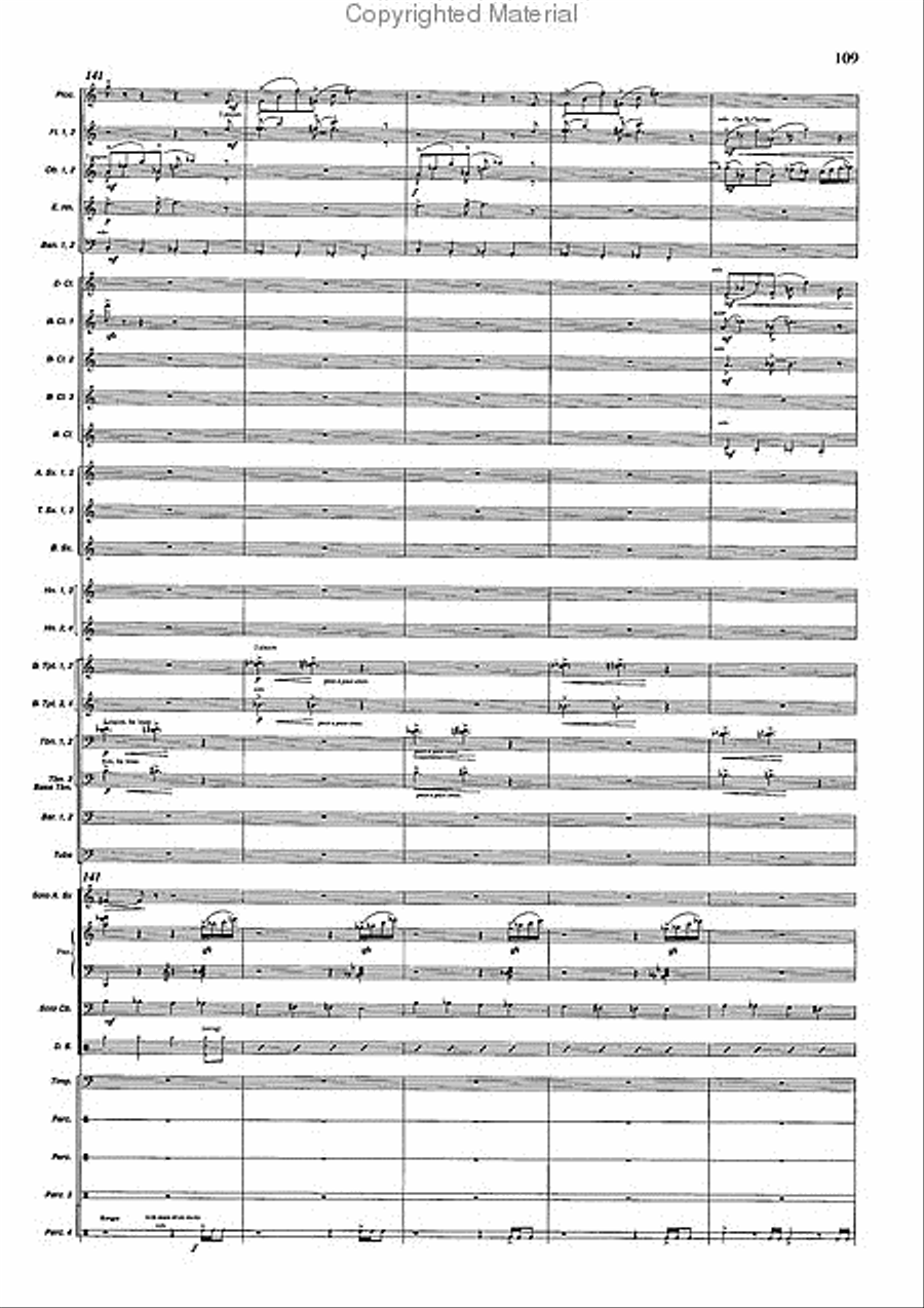Concertango Concert Band scores gallery preview page 110