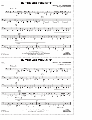 In The Air Tonight (arr. Paul Murtha) - Tuba