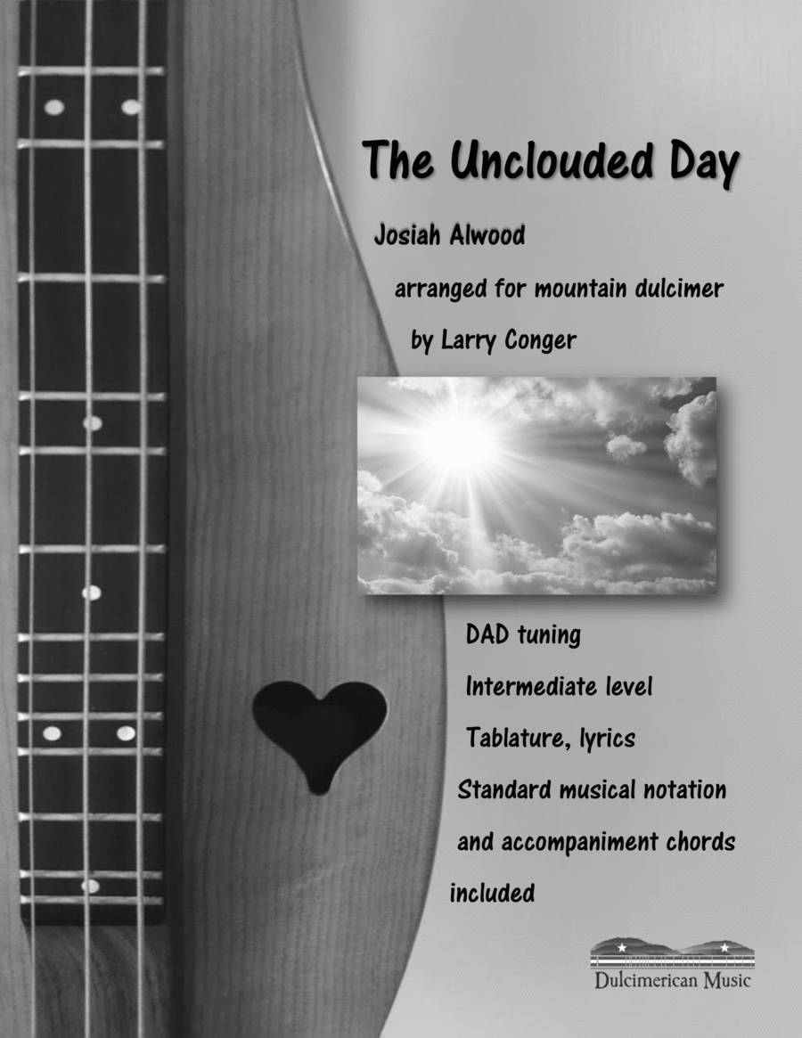 The Unclouded Day Dulcimer scores gallery preview page 1