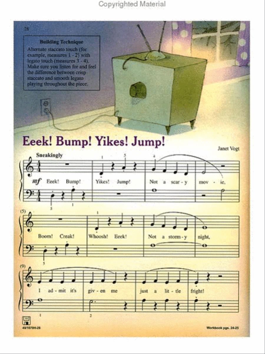 Piano Discoveries Series - Level 1A Piano Method scores gallery preview page 4