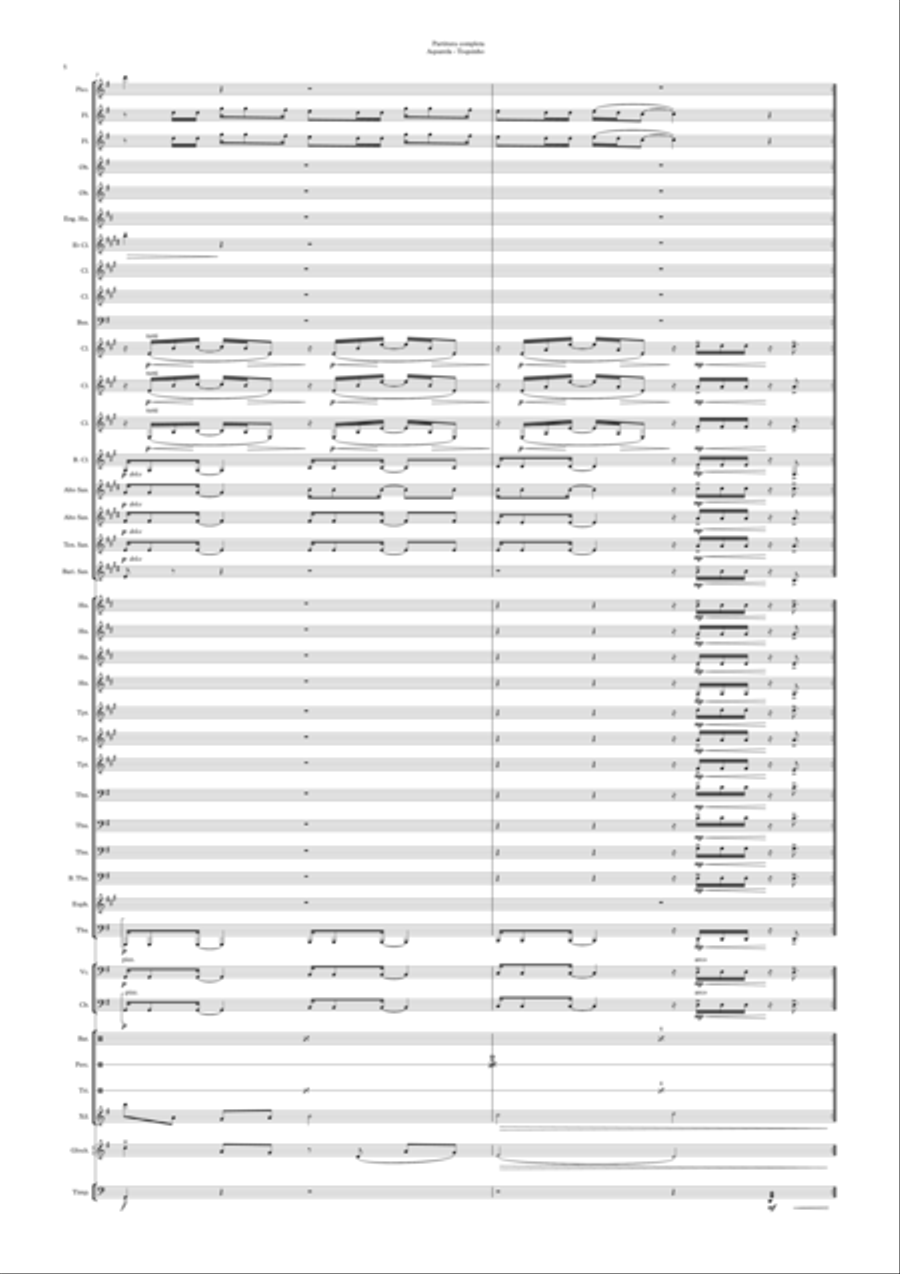 Aquarela-toquinho Concert Band scores gallery preview page 6