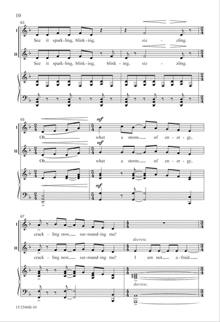 Lightning! 2-Part scores gallery preview page 11