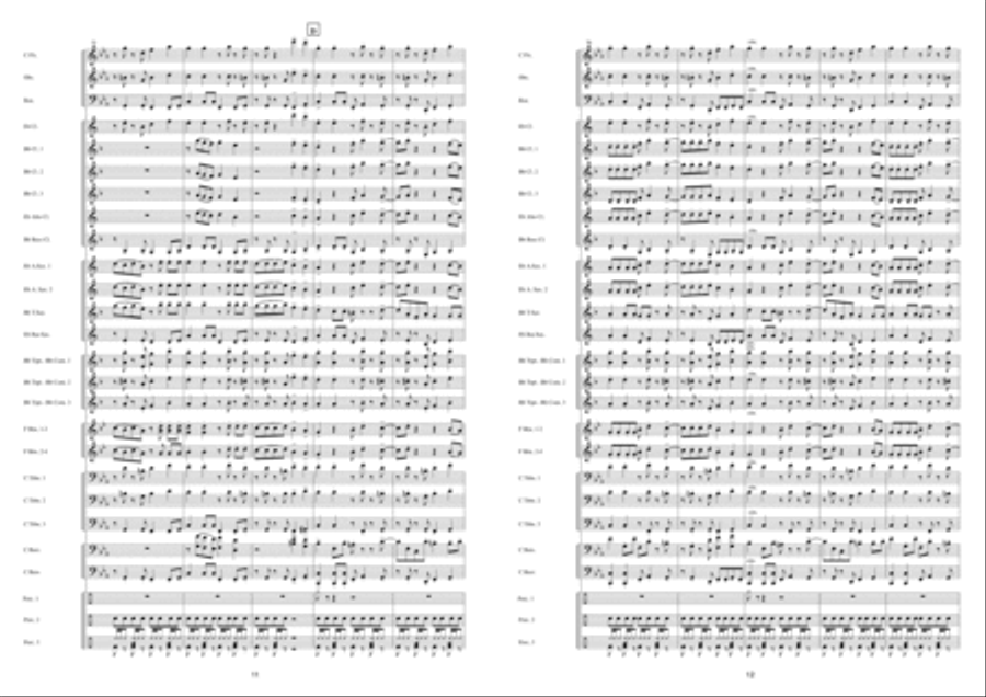 Let's Get Loud Let's Get Loud Brass Band scores gallery preview page 7