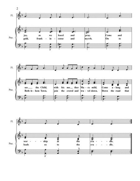 On To Bethlehem Town (Tua Bethlem Dref) - A Traditional Welsh Christmas Hymn image number null