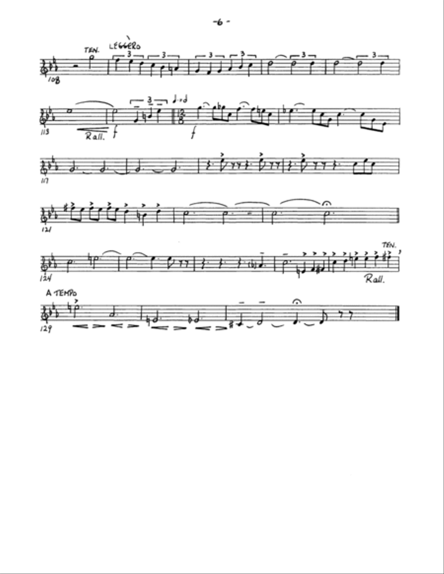 Porgy and Bess Suite - Bb Trumpet 2 (Brass Quintet) Brass Quintet scores gallery preview page 6