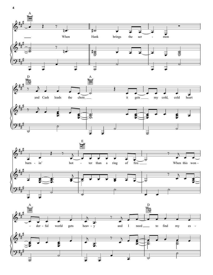 My Church My Church Piano, Vocal, Guitar scores gallery preview page 4