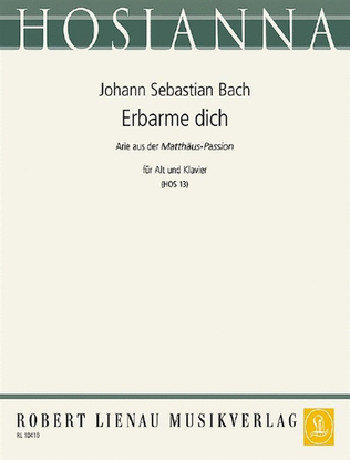 Book cover for Erbarme Dich