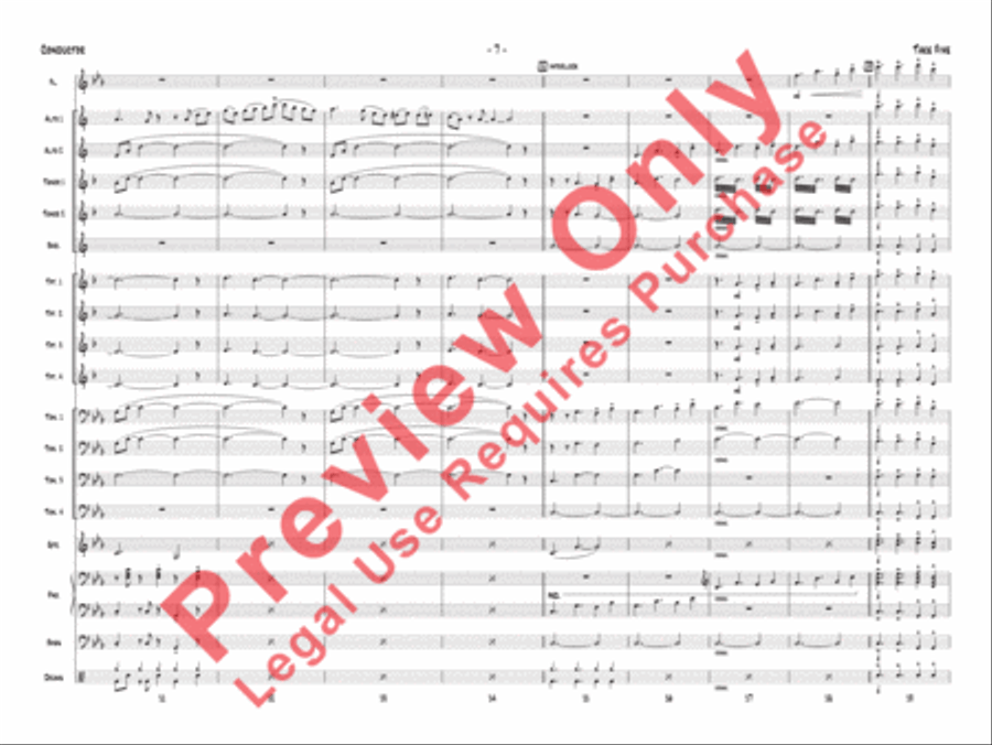 Take Five Jazz Ensemble scores gallery preview page 11