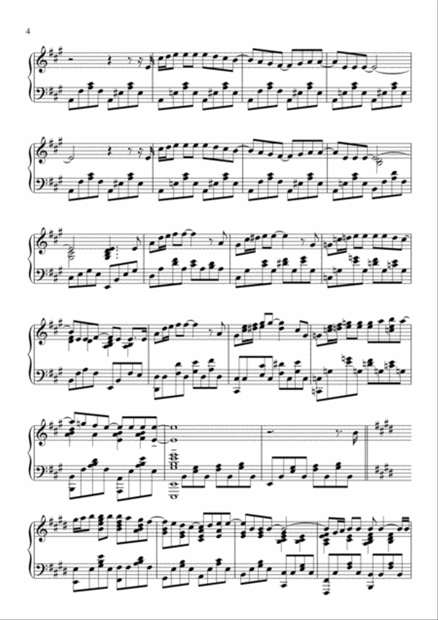 Shifting Tones II Piano Solo scores gallery preview page 4