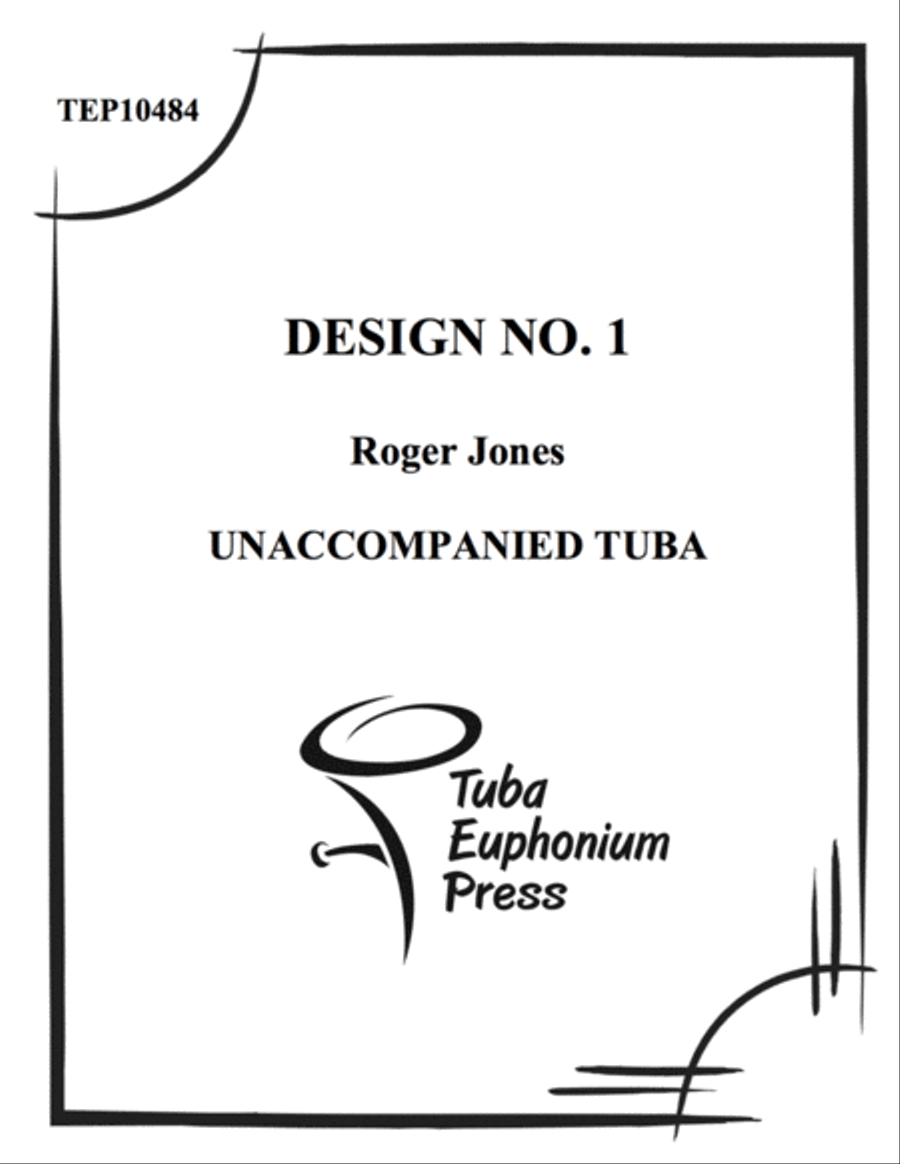 Design No. 1 Tuba scores gallery preview page 1