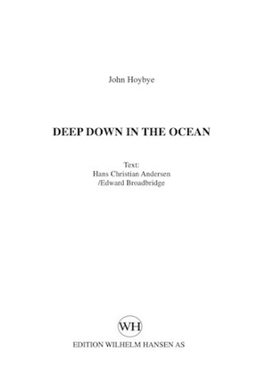 Book cover for Deep Down in the Ocean