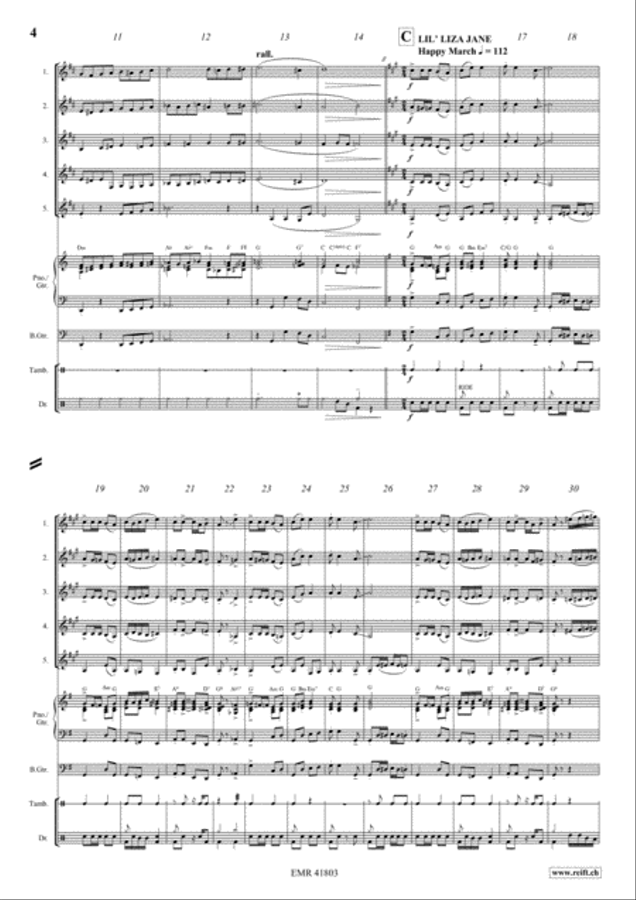 Fascinatin' Gospels Trumpet scores gallery preview page 4