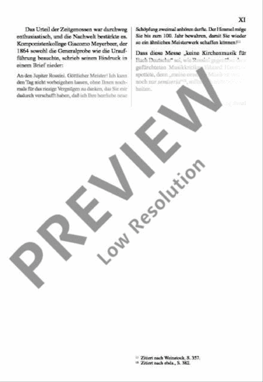 Petite Messe Solennelle Choir scores gallery preview page 12
