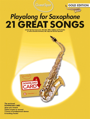 Book cover for Guest Spot : Playalong 21 Great Songs Gold Edition
