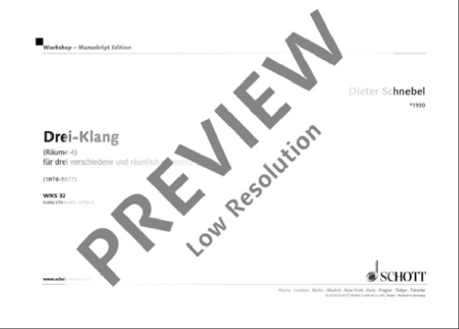 Drei-Klang Score scores gallery preview page 2