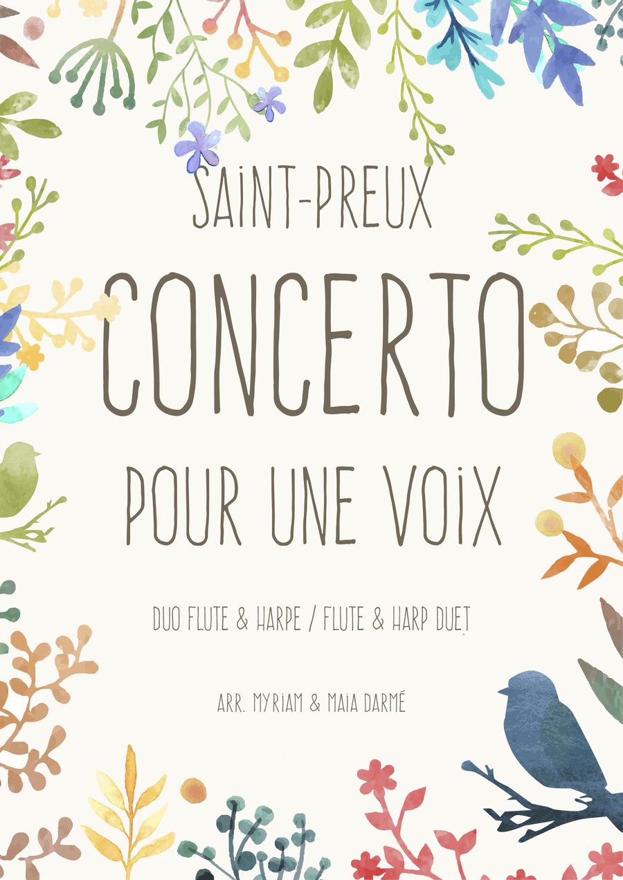 Concerto Pour Une Voix Flute scores gallery preview page 1