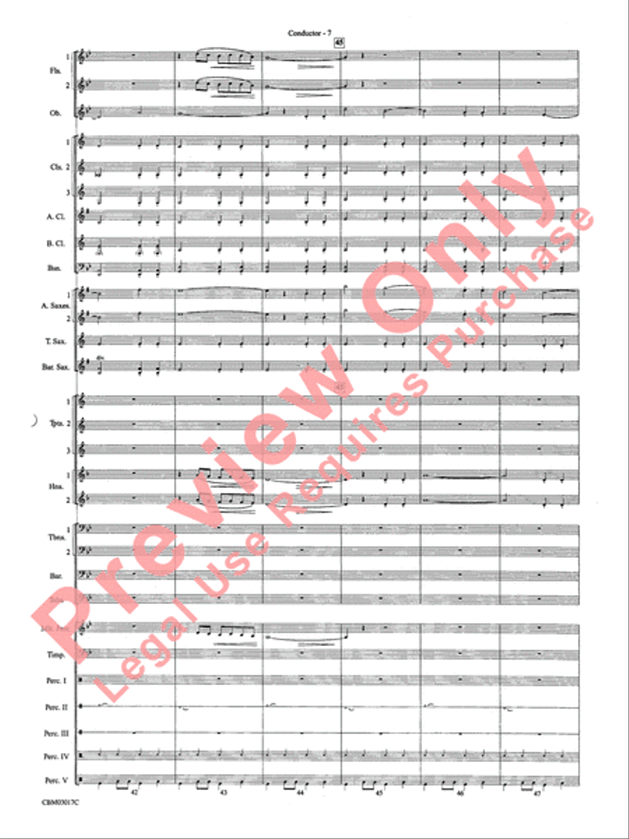 Happy Birthday Around the World Concert Band scores gallery preview page 10