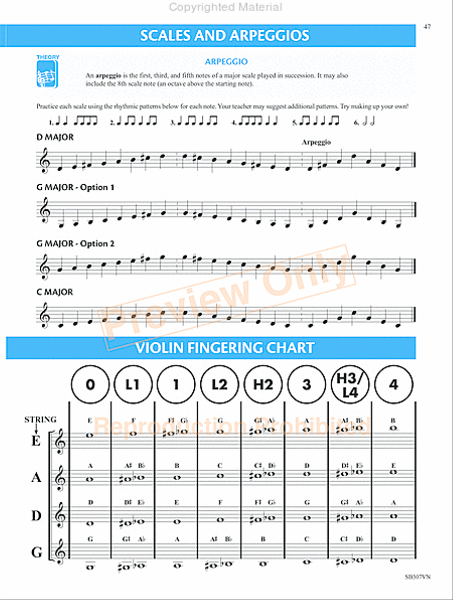 Measures of Success for String Orchestra-Violin Book 1 Chamber Orchestra scores gallery preview page 50