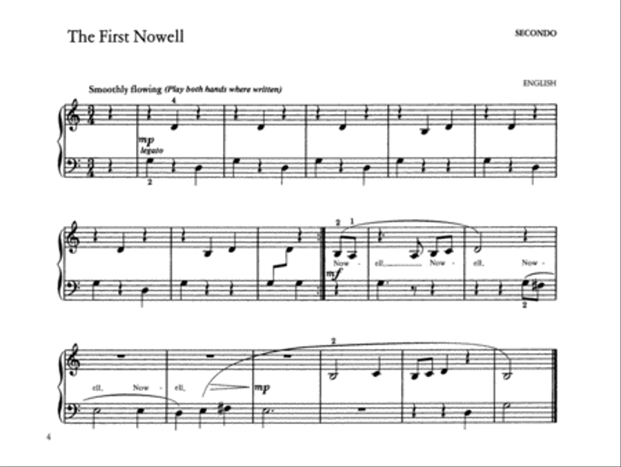 First Favorite Christmas Duets Small Ensemble scores gallery preview page 2