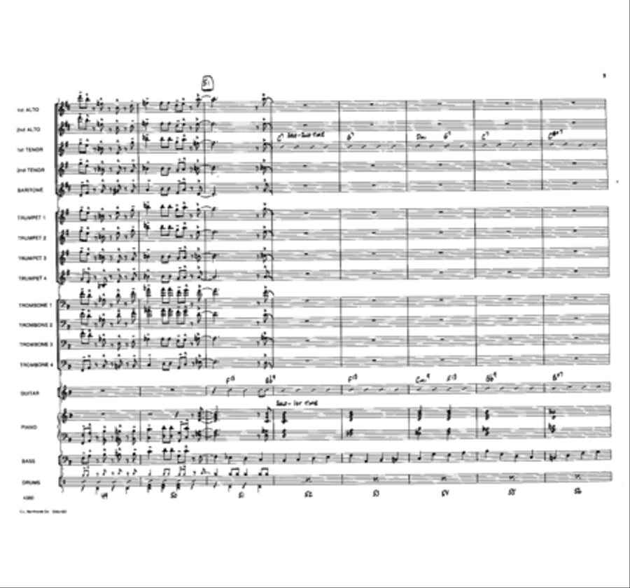 Duke It Out! Jazz Ensemble scores gallery preview page 8