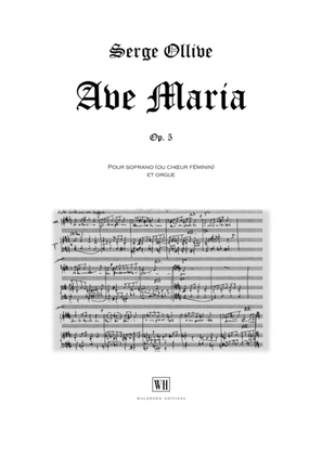 AVE MARIA OP. 5