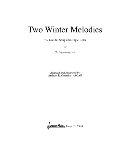Two Winter Melodies image number null
