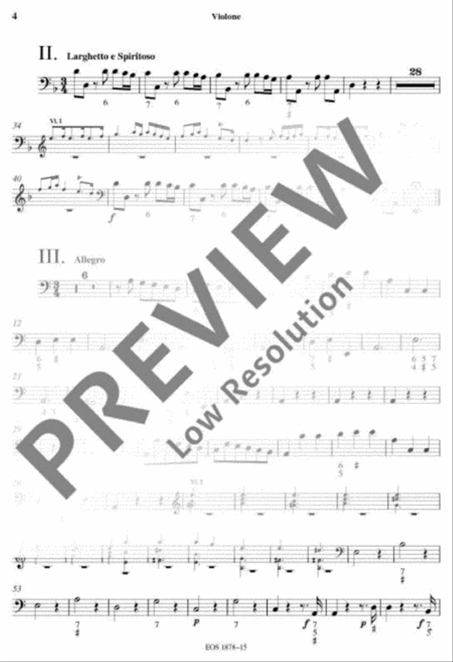 L'Estro Armonico Double Bass scores gallery preview page 4