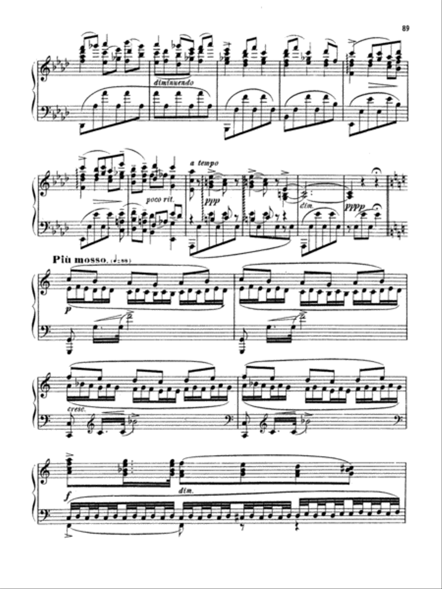 Arensky: Twenty-four Morceau Characteristiques, Op. 36 Piano Solo scores gallery preview page 2