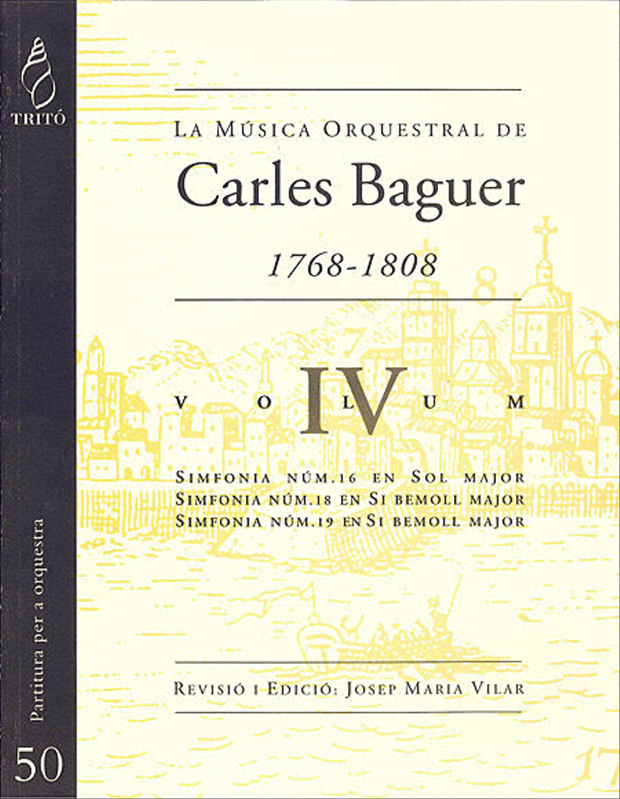 La Música Orquestral de Carles Baguer Oboe scores gallery preview page 1