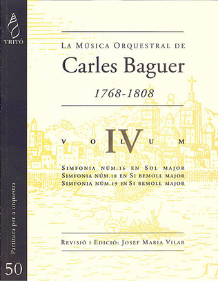 La Música Orquestral de Carles Baguer