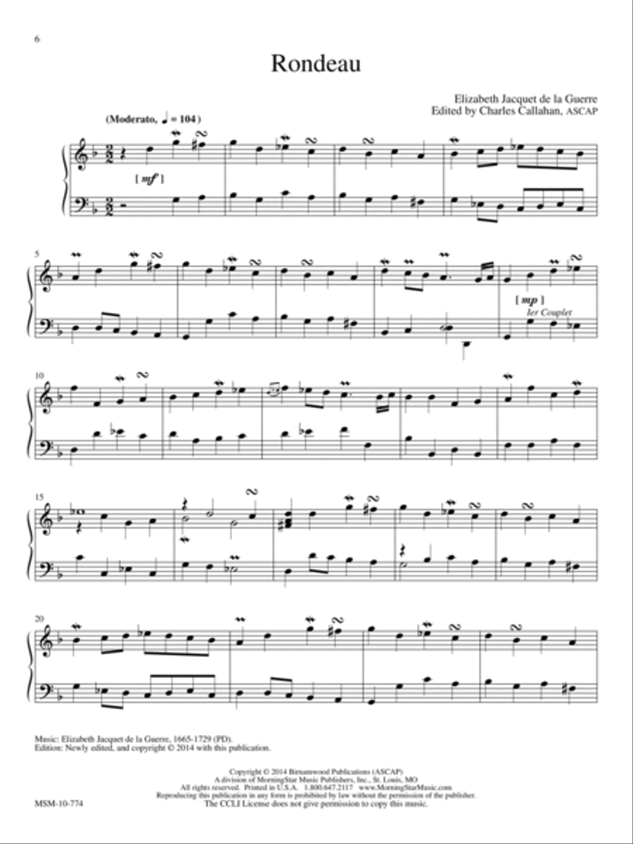 Women Composers' Album Organ scores gallery preview page 4