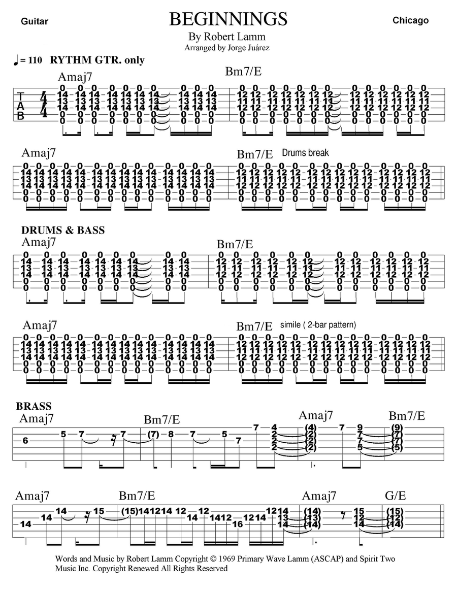 Beginnings Acoustic Guitar scores gallery preview page 1