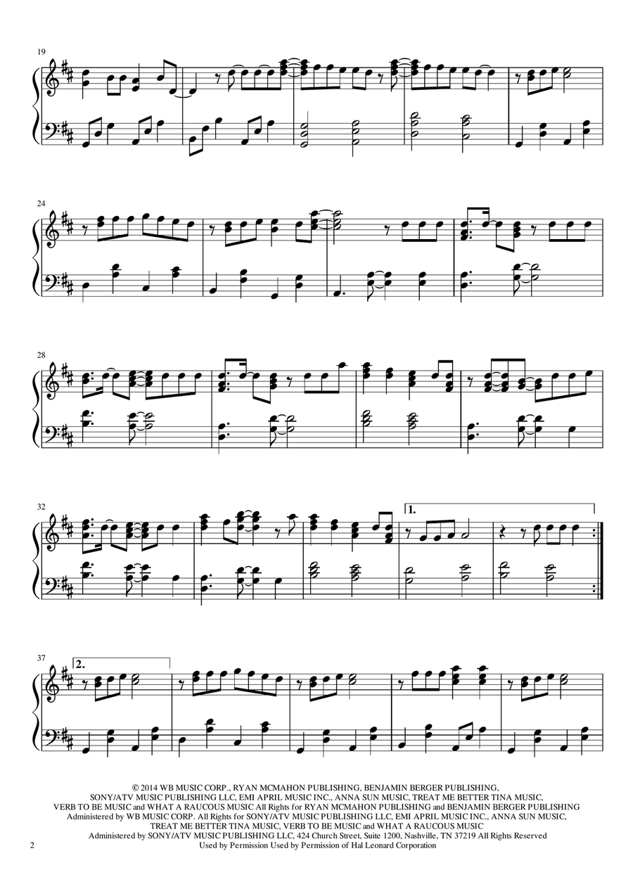 Shut Up And Dance Harp scores gallery preview page 2