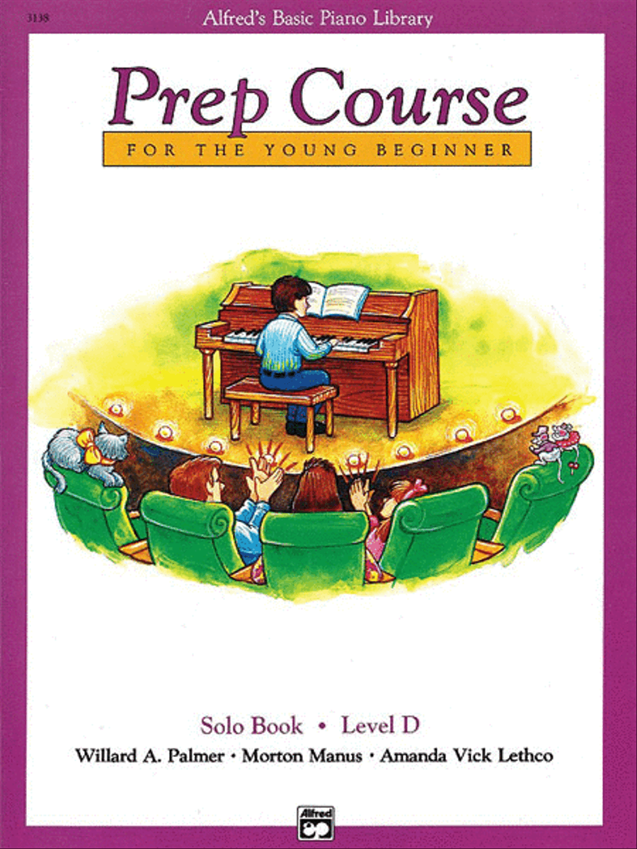 Alfred's Basic Piano Prep Course Solo Book, Book D