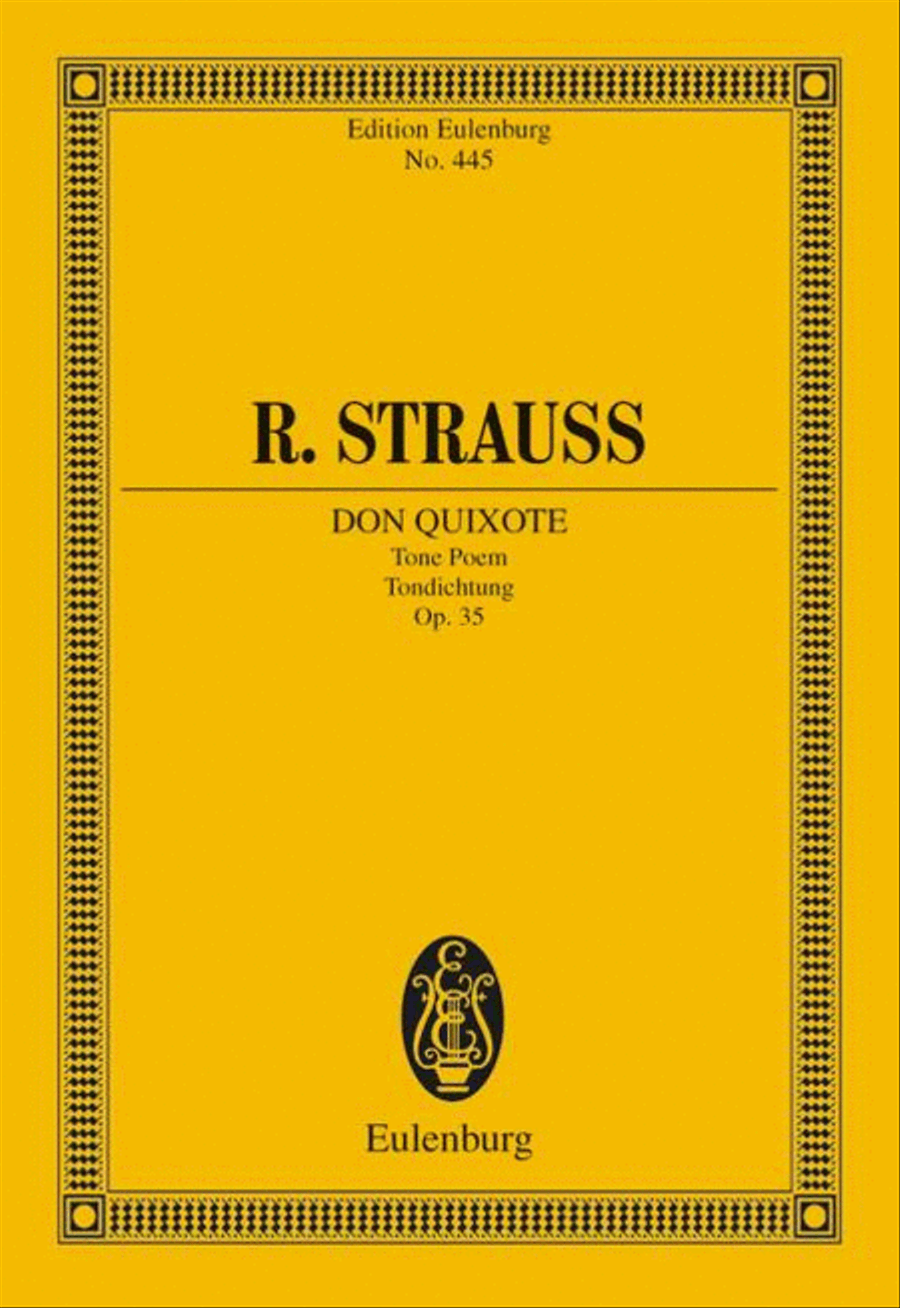 Don Quixote Orchestra scores gallery preview page 1
