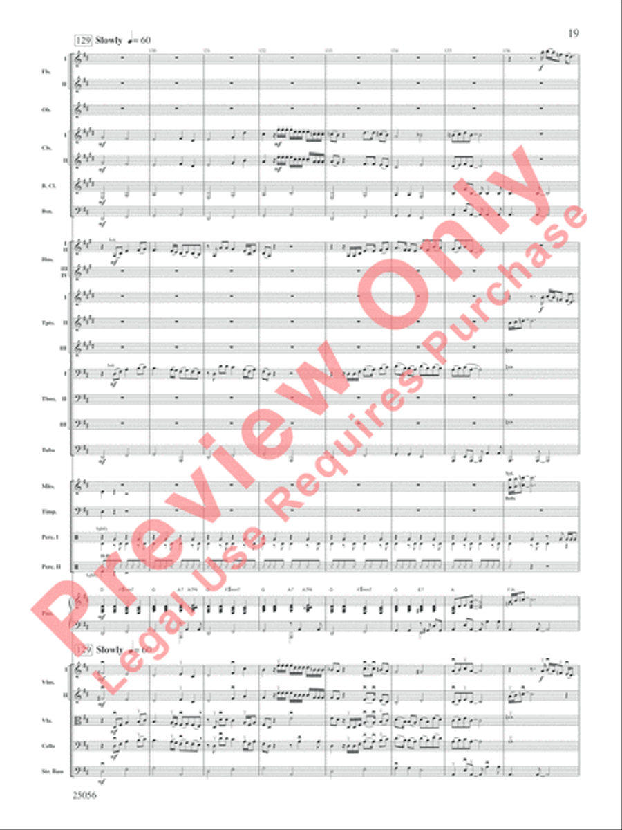 James Bond Medley James Bond Medley Full Orchestra scores gallery preview page 20